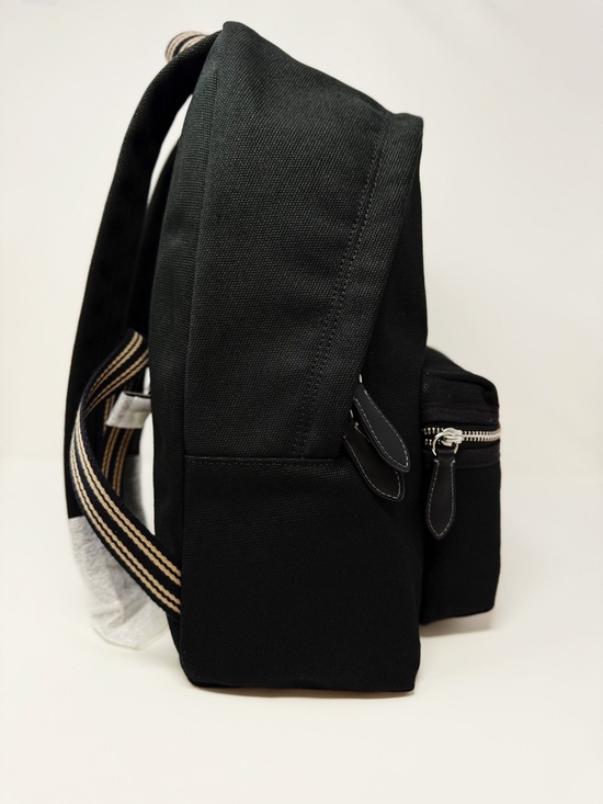 Coach Cargo Backpack Black Canvas Gold Embroidered Logo Laptop Book Bag CAM76 main image 7